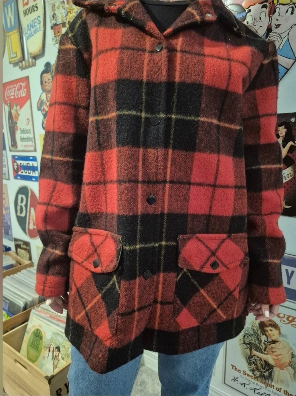 Vintage la Filature Wool Field Jacket